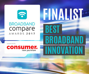 Best Broadband Innovation Broadband Compare Awards 2017 - Finalists