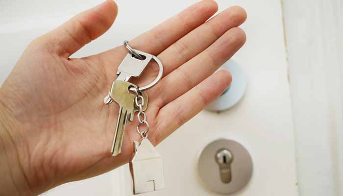 New house keys